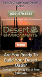Mobile Screenshot of desertenvironments.com